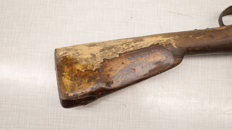 Historischer Steinschloss Vorderlader um 1800 119 cm – Bild 5