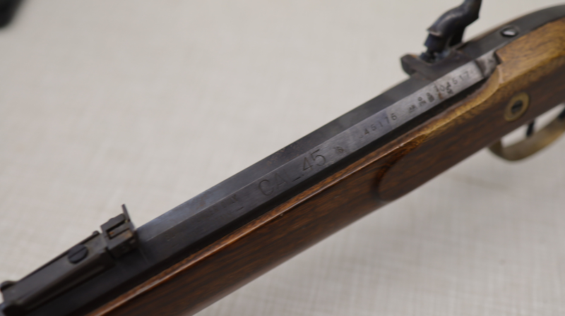 Pedersoli Vorderlader Italien Cal.45 mit Beschussstempel 114 cm – Bild 4