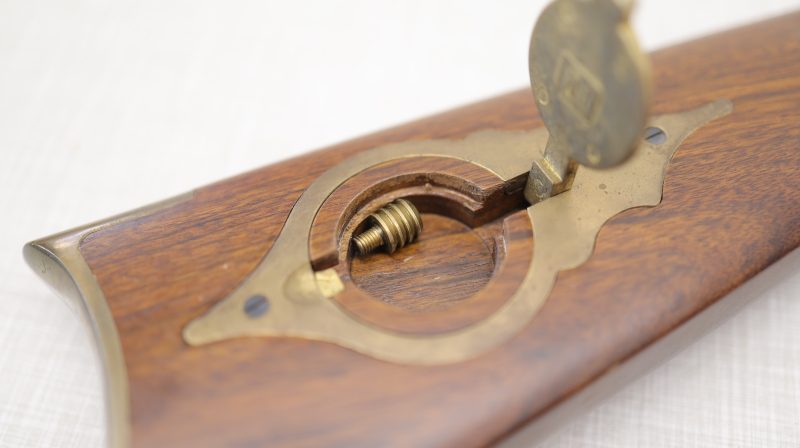 Pedersoli Vorderlader Italien Cal.45 mit Beschussstempel 114 cm – Bild 2