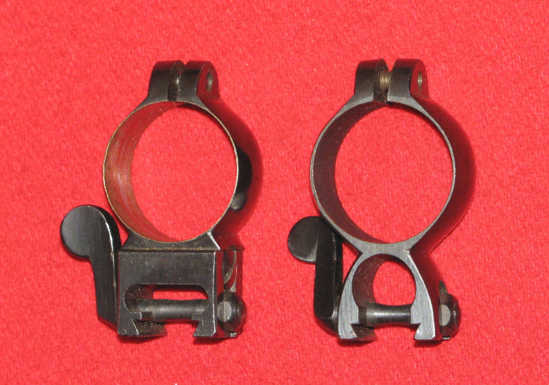 Zwei Stahl Montageteile von AKAH ZF / Zielfernrohr mit 26mm Rohrdurchmesser – Bild 2