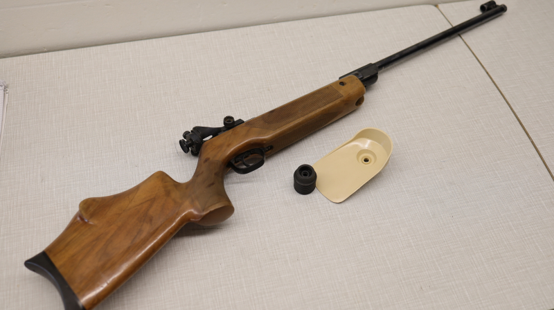 Walther Modell 55 4,5mm Vintage Matchgewähr Knicklauf Einzellader mit Diopter und Koffer funktionsf. – Bild 1