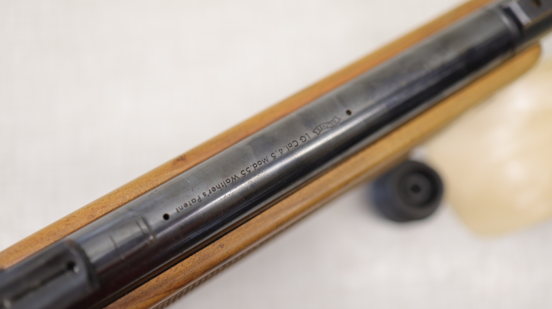 Walther Modell 55 4,5mm Vintage Matchgewähr Knicklauf Einzellader mit Diopter und Koffer funktionsf. – Bild 3