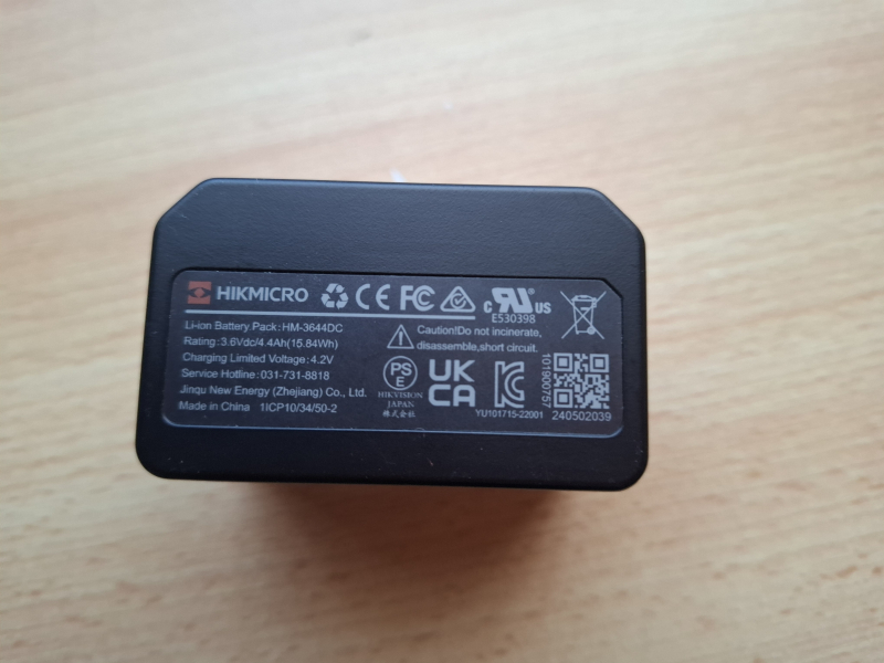 Hikmicro Ersatzakku – Bild 1