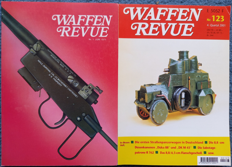 123 Hefte " WAFFEN REVUE " – 1. kép