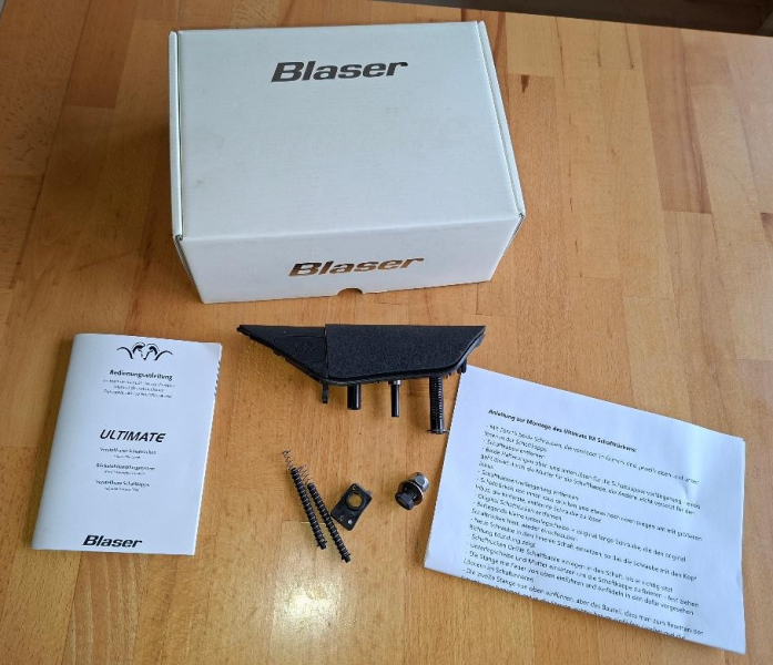 Blaser VSR Ultimate R8 Verstellbarer Schaftrücken – Bild 1
