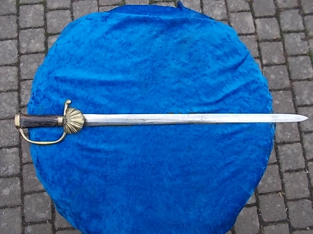 Achtung Sammler schöner Hirschfänger / Jagdschwert / Faschinenmesser no 98 Salut Teile – Bild 1