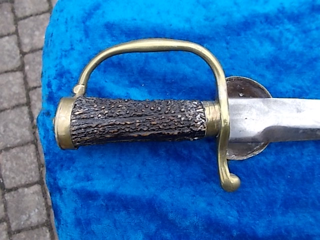 Achtung Sammler schöner Hirschfänger / Jagdschwert / Faschinenmesser no 98 Salut Teile – Bild 4