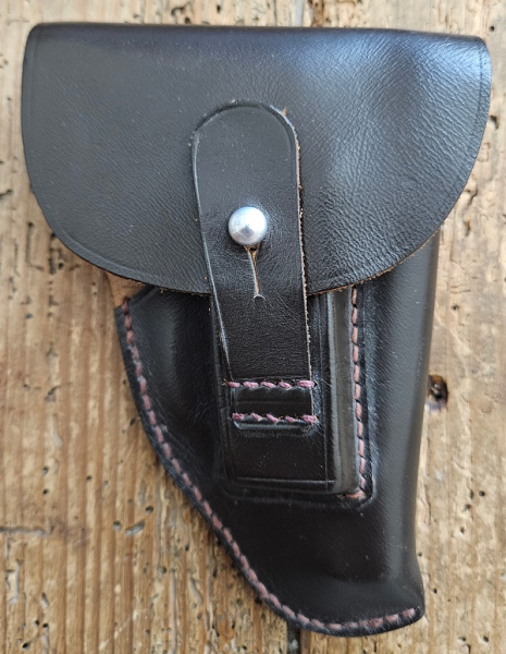Original Leder-Dienstholster für Walther TPH / 6,35mm – Rarität mit Magazinfach! – Bild 1