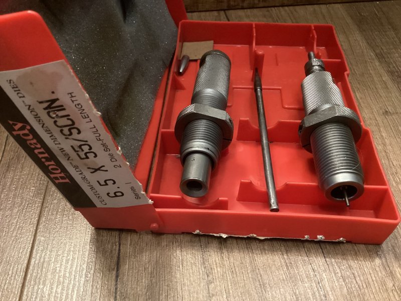 Hornady CG ND Matrizensatz 6,5x55/SCAN. FL – Bild 1