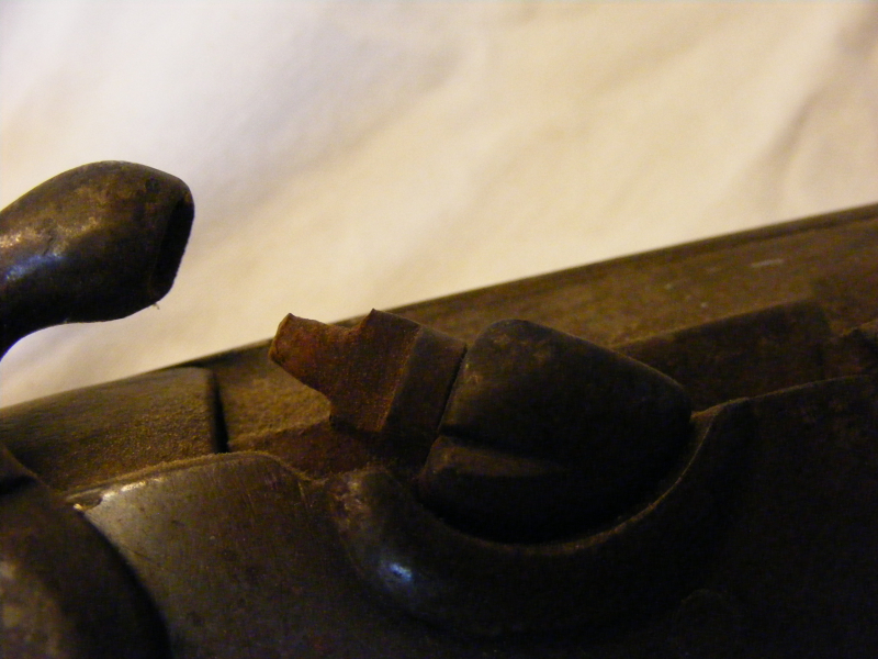 Antike Vorderladerpistole 1170 Gramm schwer – Bild 5