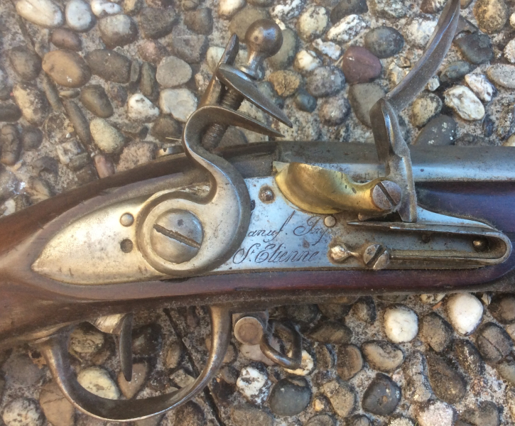Frankreich steinschloss infanterie gewehr m1777 imperial – Bild 1