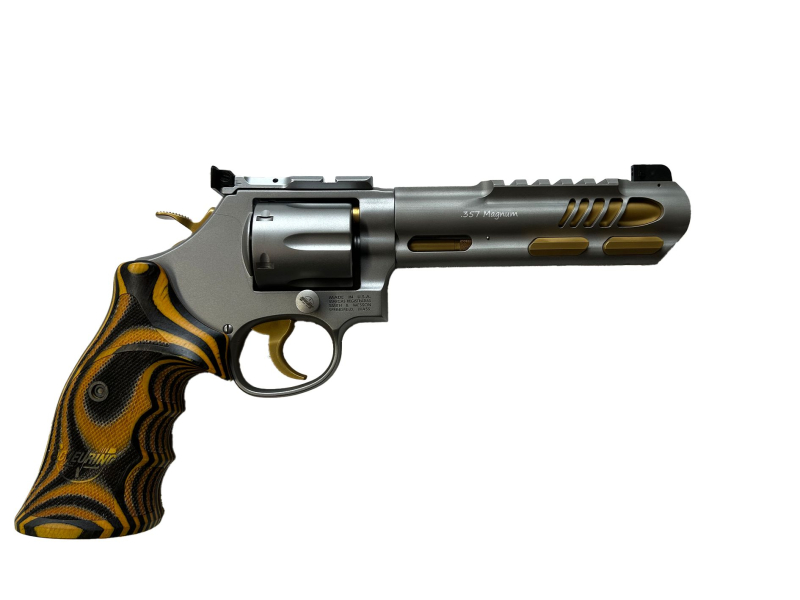 S&W Limited Edition 686 Yellow - Stainless – Bild 2