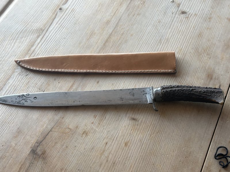 Jagdmesser Fahrtenmesser Gürtelmesser – Bild 1