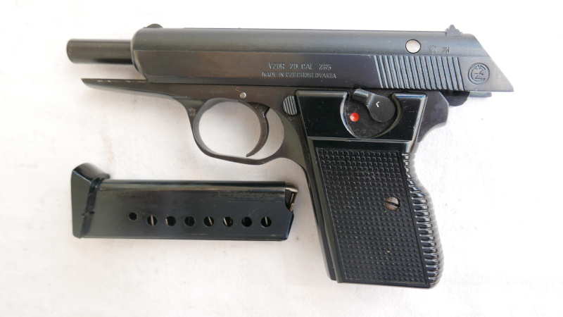 Pistole Fabrikat CZ Model (Vzor) 70 Kal. 7,65 ungebraucht neuwertig – Bild 5
