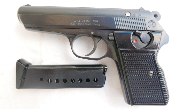 Pistole Fabrikat CZ Model (Vzor) 70 Kal. 7,65 ungebraucht neuwertig – Bild 3