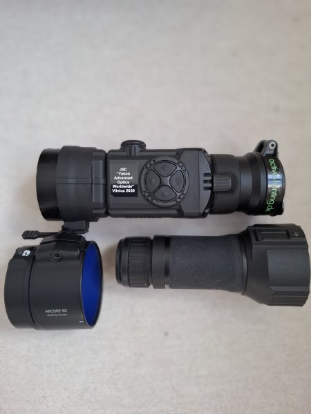Pulsar core fxq55bw Wärmebild Vorsatz Dual- Gerät mit Rusan Adapter – Bild 1