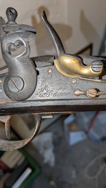 Französische Steinschlossmuskete M1777, Manufaktur St. Etienne, Kal. .69, Original – Bild 3