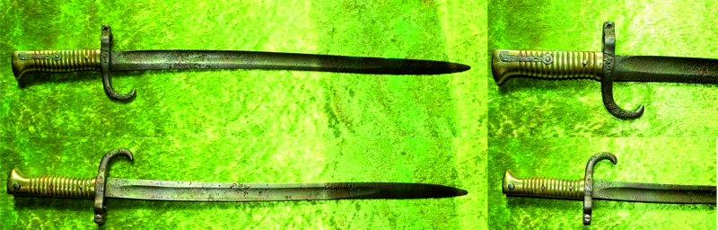 Bayern M1869 Bajonett für Werder Gewehr – Bild 1