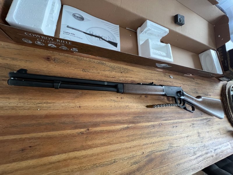 Umarex Legends Cowboy Rifle Lever Action Kaliber 4,5mm BB – Bild 6