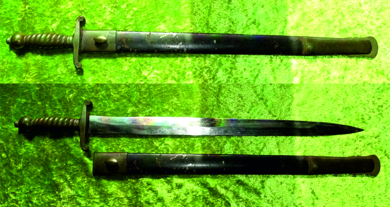 Italien Faschinenmesser mit Scheide selten – Bild 2
