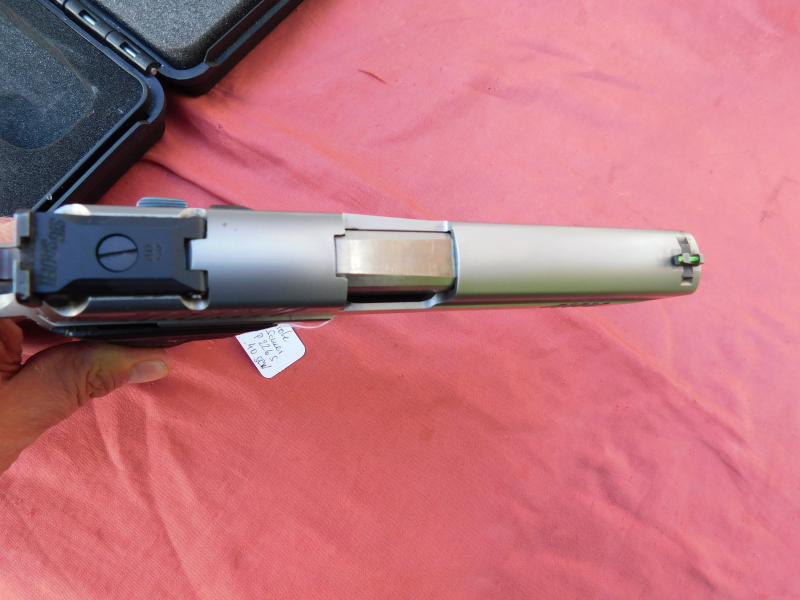 Sig Sauer X-Five, 1. Gen. Kal. 40 S&W mit Wechselsystem Kal. 9mm Luger jeweils 2 Magazine, top Waffe – Bild 3