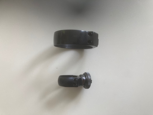 Schwenkmontage Hinter- und Vorderfuß für ein Glas 3-12x56 Glas – Bild 2