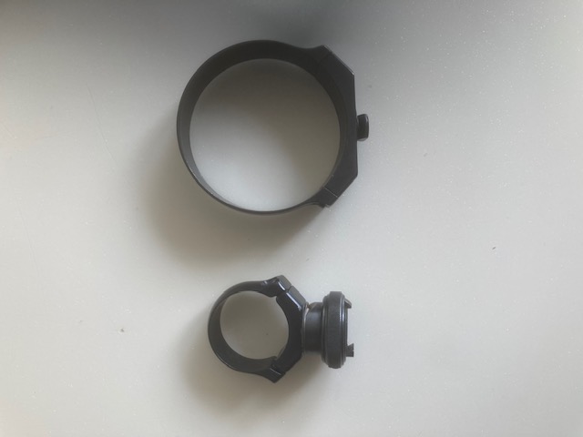 Schwenkmontage Hinter- und Vorderfuß für ein Glas 3-12x56 Glas – Bild 1