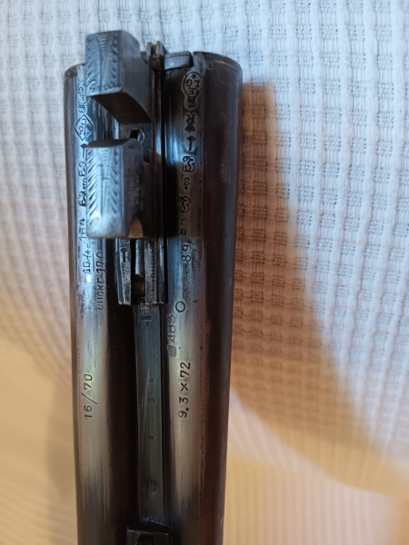 Hahn Büchsflinte 9,3x72R 16/ – immagine 4