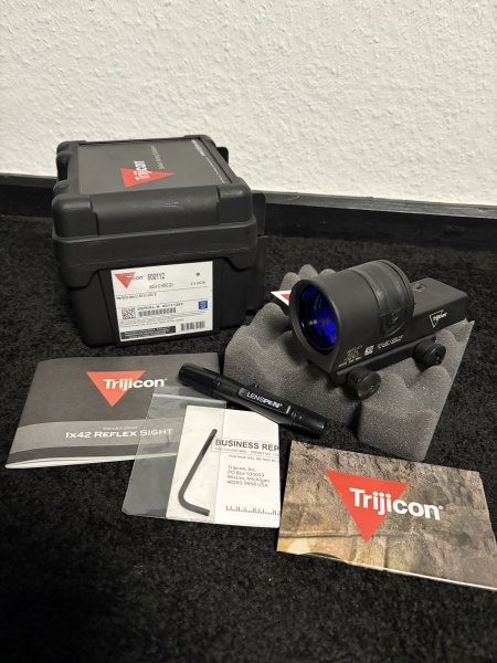 Trijicon RX34 42mm Reflex Sight Green 4.5 MOA Dot Visier – Bild 1