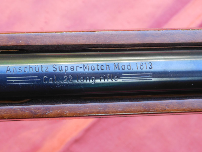Anschütz 1813 KK Kal. 22 Lr, mit Diopter verstellbare Iris und verstellbares Ringkorn – Bild 4