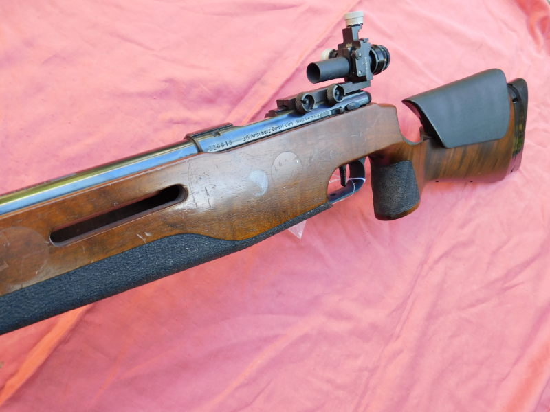 Anschütz 1813 KK Kal. 22 Lr, mit Diopter verstellbare Iris und verstellbares Ringkorn – Bild 5