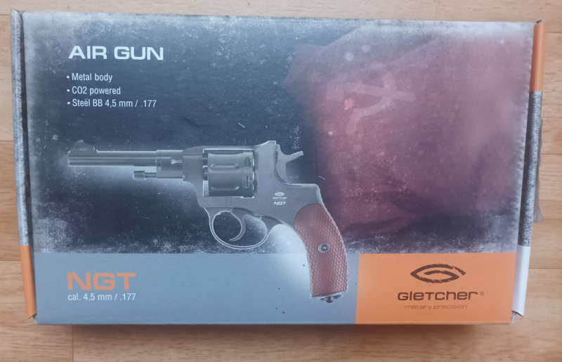 Gletcher Nagant Revolver, 4,5 mm BB Co2 – Bild 4