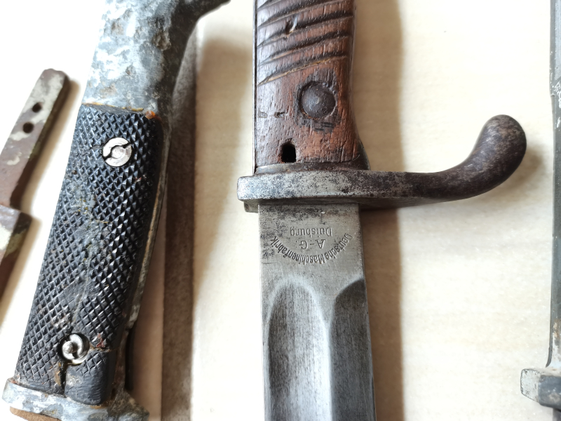 Bajonett Sammlung Wehrmacht, WK1, 98/05, 84/98 Ausgeh-Seitengewehr, etc. – Bild 4