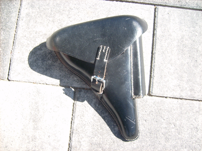 Mauser 08 Luger 08 Pistole 08 Pistolenholster - Lederholster – Bild 1