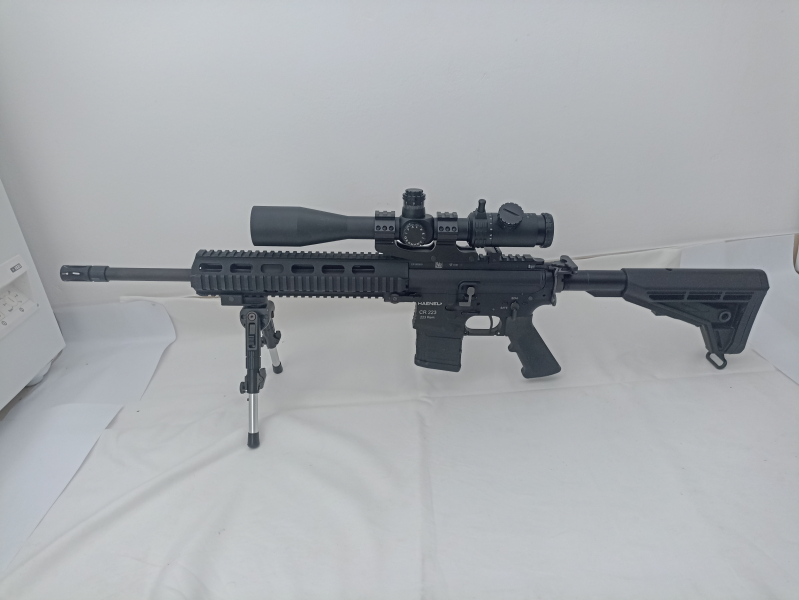 Haenel CR223 .223 Rem. + Timney Matchabzug & Optik – Bild 1