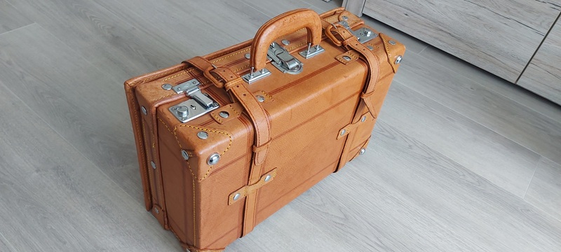 Cowboy Reisetasche(leder) in "Wild West"Western-style" – Bild 2