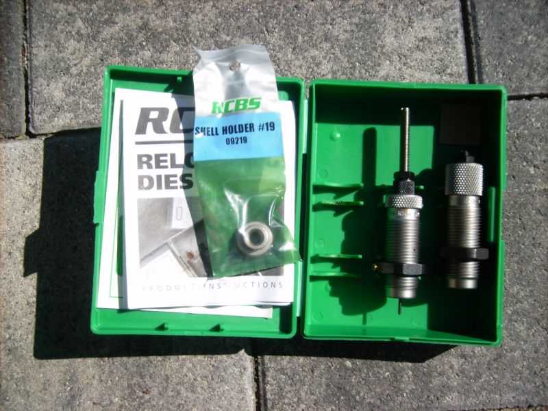 RCBS Langwaffenmatrizensatz F/L Rifle 2-Die-Set 6,8 Rem. SPC mit Hülsenhalter – Bild 1