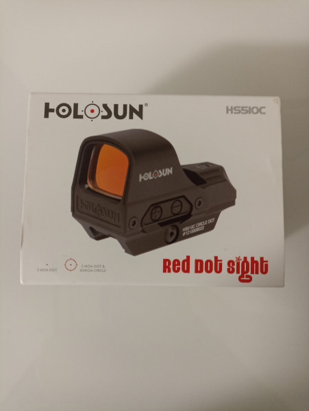 Holosun HS510C Open Reflex Sight Rotpunktvisier in OVP – Bild 1