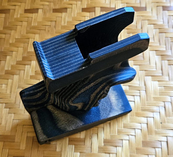 *RINK SCHICHTHOLZGRIFF BLAU/GRAU FÜR EINE PARDINI SP 22 *NEUWERTIG* – Bild 3