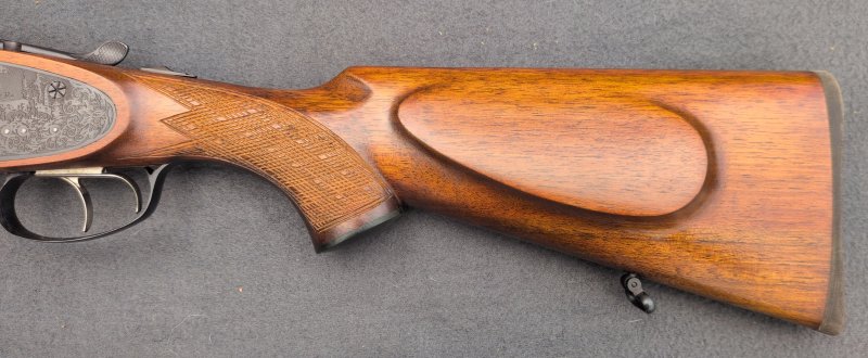 Brno Brünner Bockbüchsflinte 12/70 und 7x65R mit Seitenschloss Super-Mod.572.5 – Bild 4