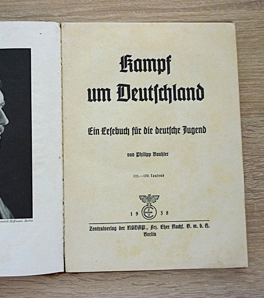 Altes HJ Buch Kampf um Deutschland 1938 – Bild 2