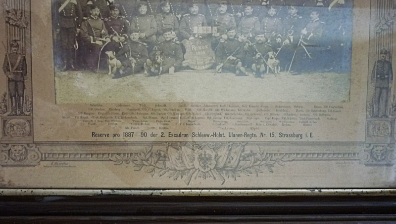 Altes Reservistenbild Ulanen-Regiment Nr. 15 von 1890 – Bild 3