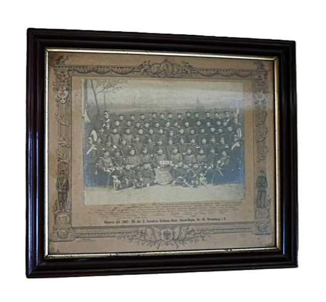 Altes Reservistenbild Ulanen-Regiment Nr. 15 von 1890 – Bild 1