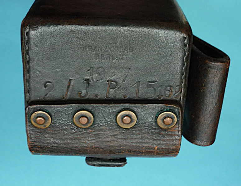 Alter Leder Köcher Fernrohr Zielfernrohr Reichswehr 1927 – Bild 6