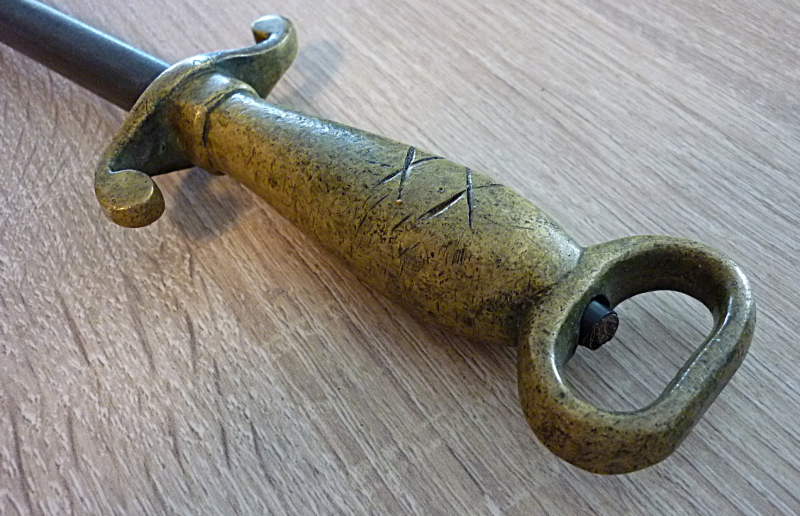 Alter Wetzstahl F.DICK um 1900 – Bild 3