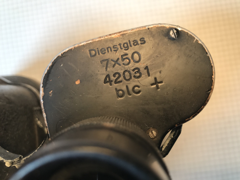 WK2:Dienstglas 7x50 blc+ mit Tasche – Bild 3