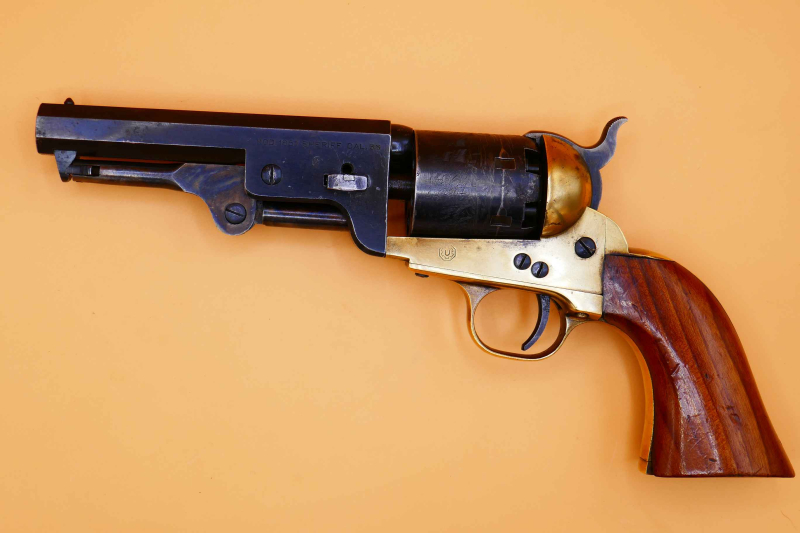 Perkussionsrevolver Vorderlader Revolver Model 1851 Sheriff Kal.36 – Bild 4