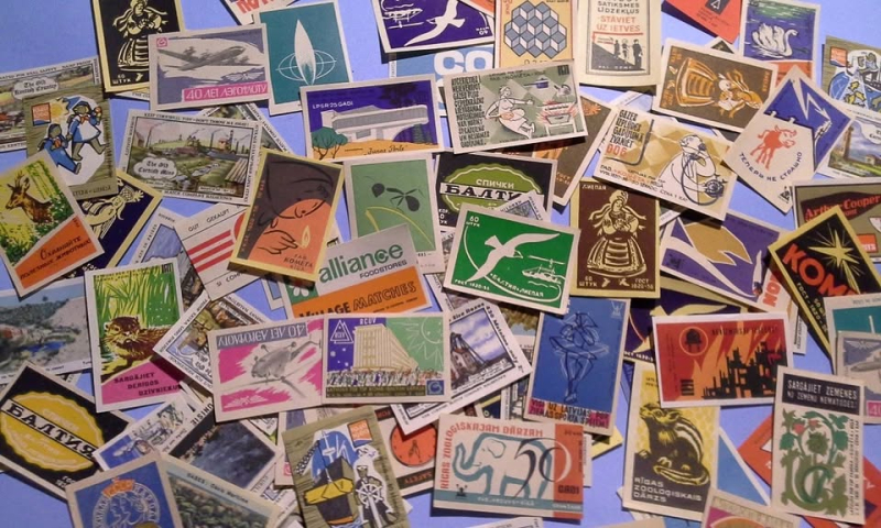 Sammlung Streichholzschachteletiketten – Bild 2