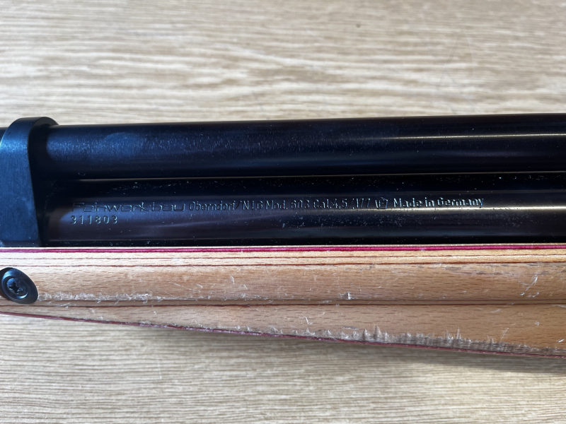 Feinwerkbau 603 Match-Luftgewehr – Vereinsgewehr – 4,5 mm – Absorber – Erlös für Jugendgewehre – Bild 4
