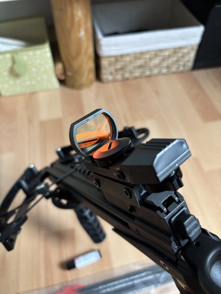 X-BOW fma SUPERSONIC Armbrust inkl. Red Dot & Bolzen – Bild 3